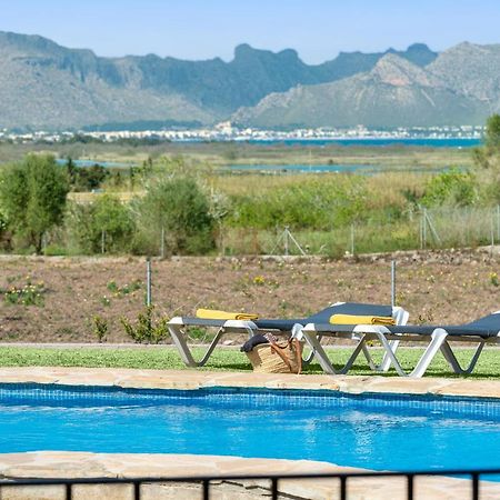 Villa Pou D,Ambroitx, Pool And Sea Views In Alcudia Eksteriør bilde