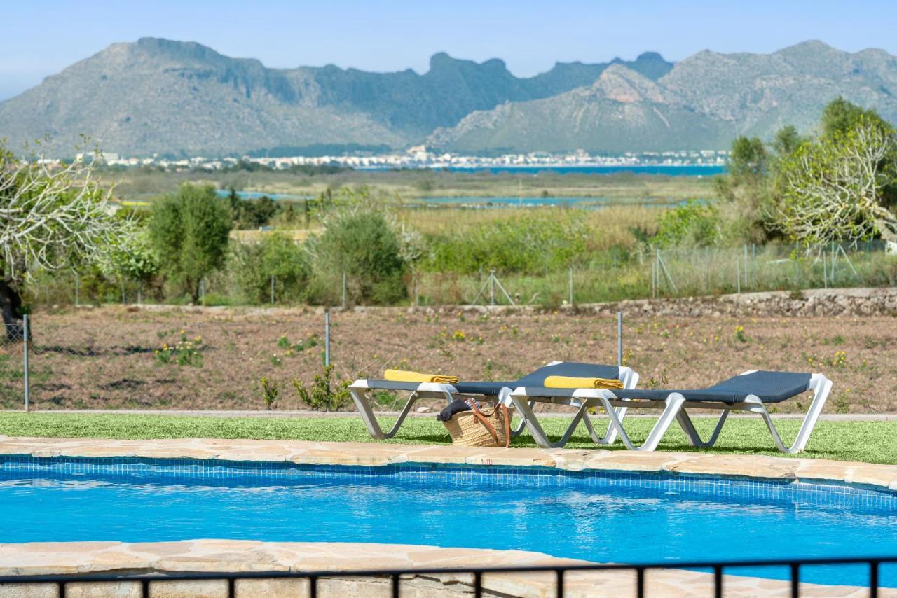 Villa Pou D,Ambroitx, Pool And Sea Views In Alcudia Eksteriør bilde
