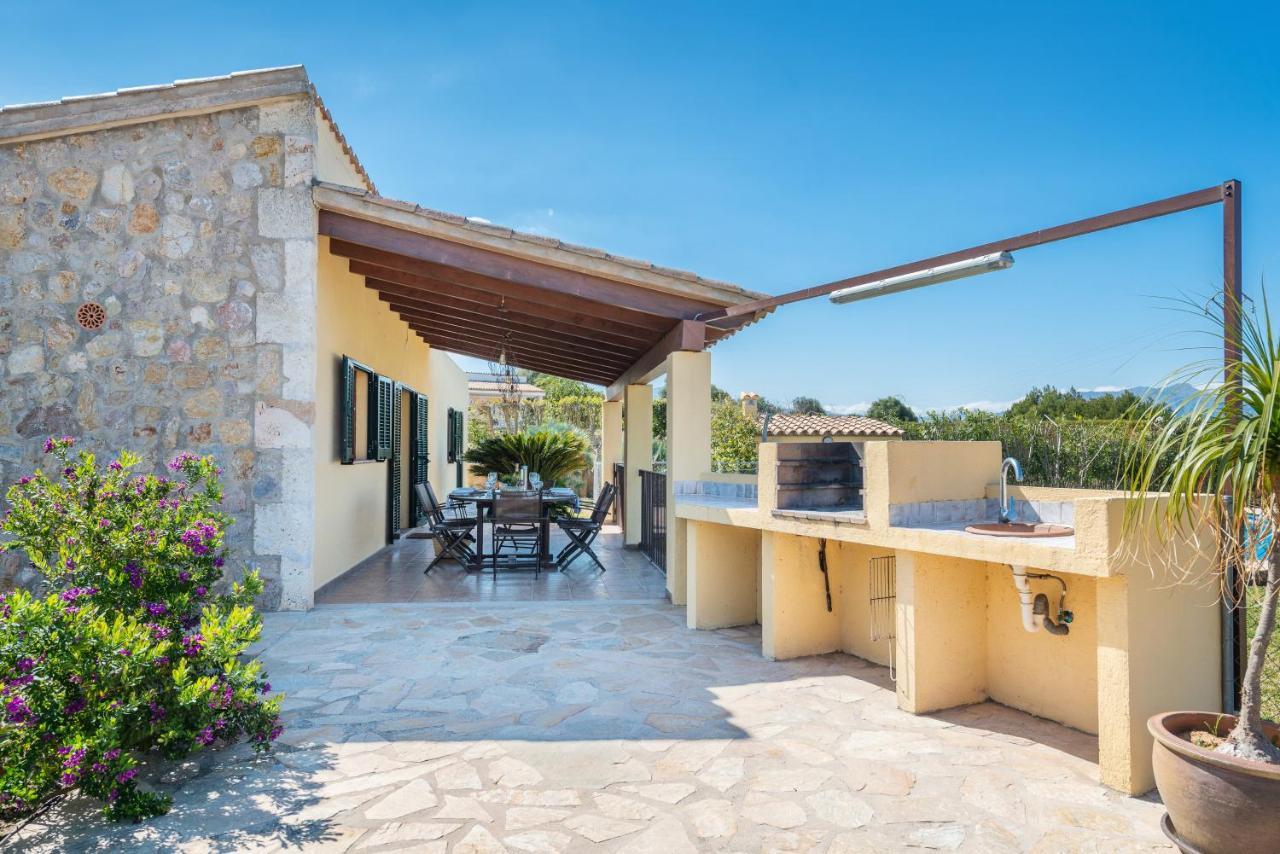 Villa Pou D,Ambroitx, Pool And Sea Views In Alcudia Eksteriør bilde