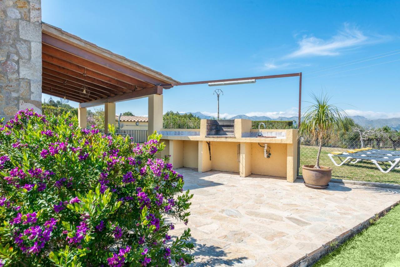 Villa Pou D,Ambroitx, Pool And Sea Views In Alcudia Eksteriør bilde