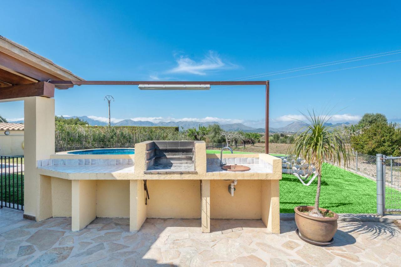 Villa Pou D,Ambroitx, Pool And Sea Views In Alcudia Eksteriør bilde